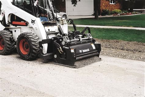 concrete milling machine skid steer|Planer Attachment .